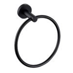 Bathroom Towel Ring matt black