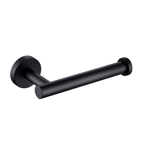 bathroom paper holder matt black