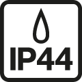 IP44 light Protection certification