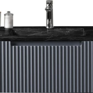 EC865 Modern Bathroom Vanity: Zen Design, Ample Storage & Sleek Basin (900mm)
