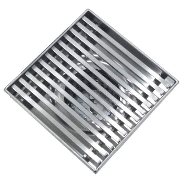 8" Square Shower Drain | Premium Stainless Steel, Easy Clean, Modern